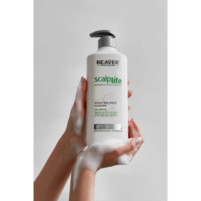 5 شامپو تعادل چربی پوست سر بیور - Beaver Scalplife Scalp Balance Cleanser Oil