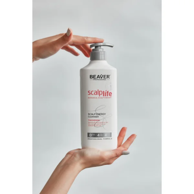شامپو ضد ریزش مو بیور - Beaver Scalplife Scalp Energy Cleanser Thickening