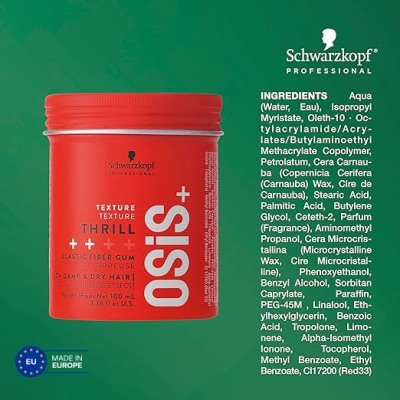 چسب مو آدامسی حالت دهنده اوسیس پلاس - Osis+ Thrill