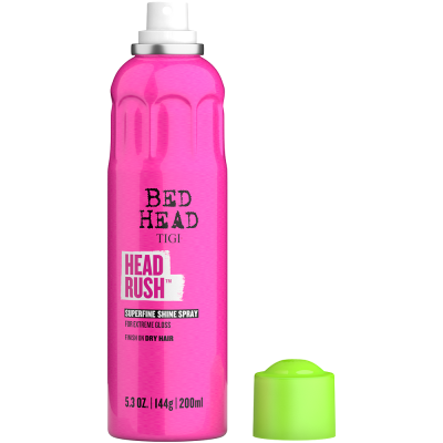 اسپری براق کننده ضد وز و آبرسان موی تی جی - Tigi Head Rush Shine Hair Spray for Smooth Shiny Hair