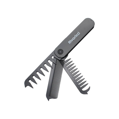 شانه جیبی تاشو ۳ کاره ریواریچی - Rivaricci function folding pocket comb